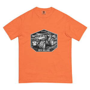 The Tractor Mugs Store Burnt Orange / S New Holland TM 155 OLD SCHOOL NEW HOLLAND Moose | Unisex Premium T-shirt Quality Farmers Merch