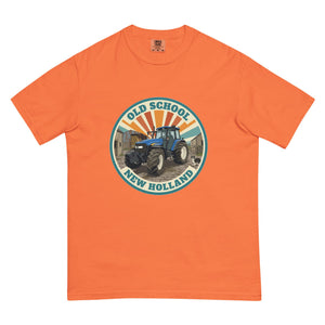 The Tractor Mugs Store Burnt Orange / S New Holland TM 155 OLD SCHOOL NEW HOLLAND Retro | Unisex Premium T-shirt Quality Farmers Merch