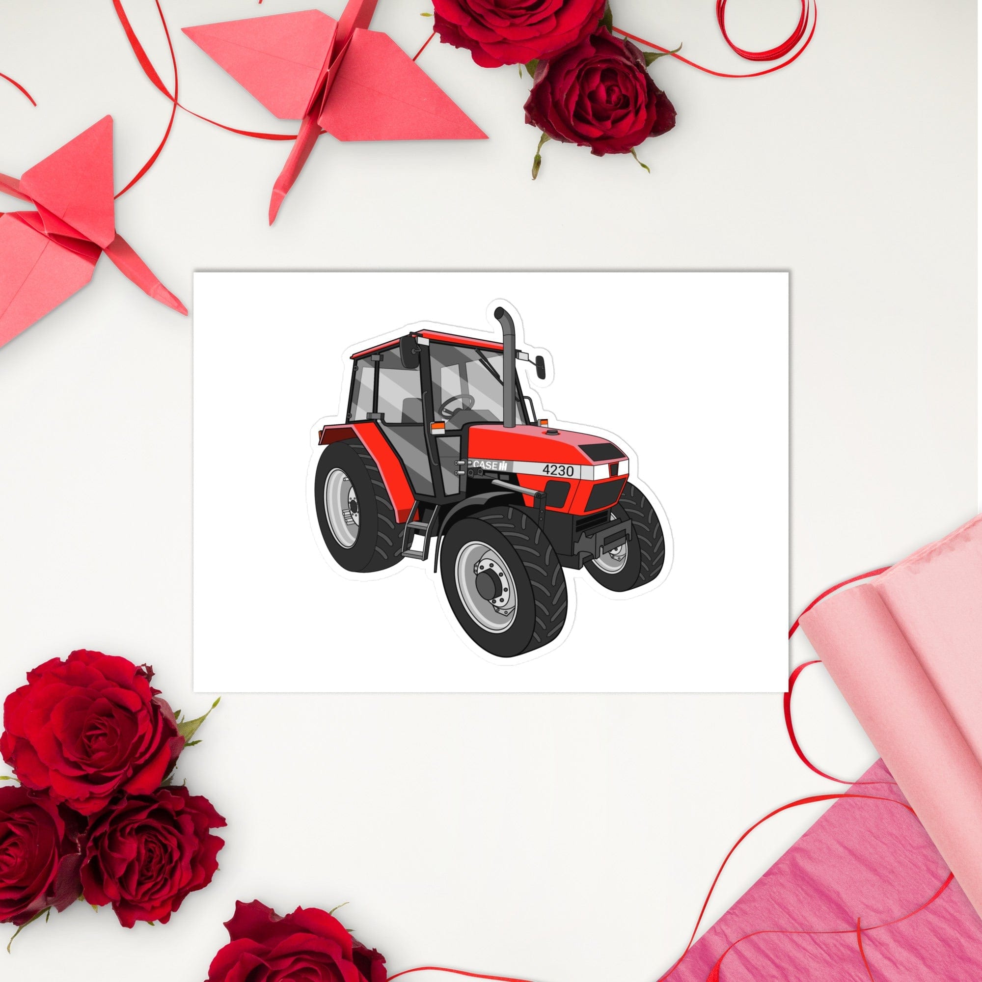 The Tractor Mugs Store Case 4230 | Sticker sheet Quality Farmers Merch