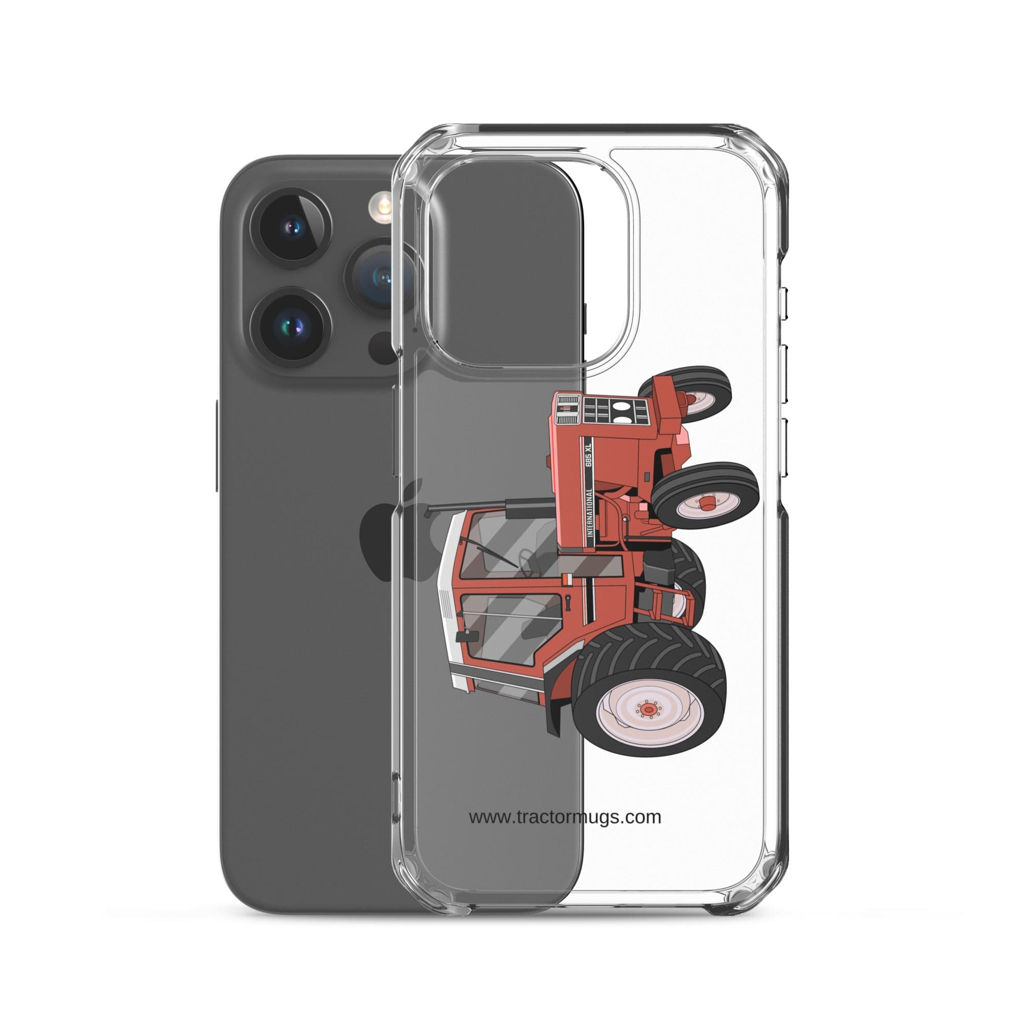 The Tractor Mugs Store Case 685 XL |  Clear Case for iPhone® Quality Farmers Merch