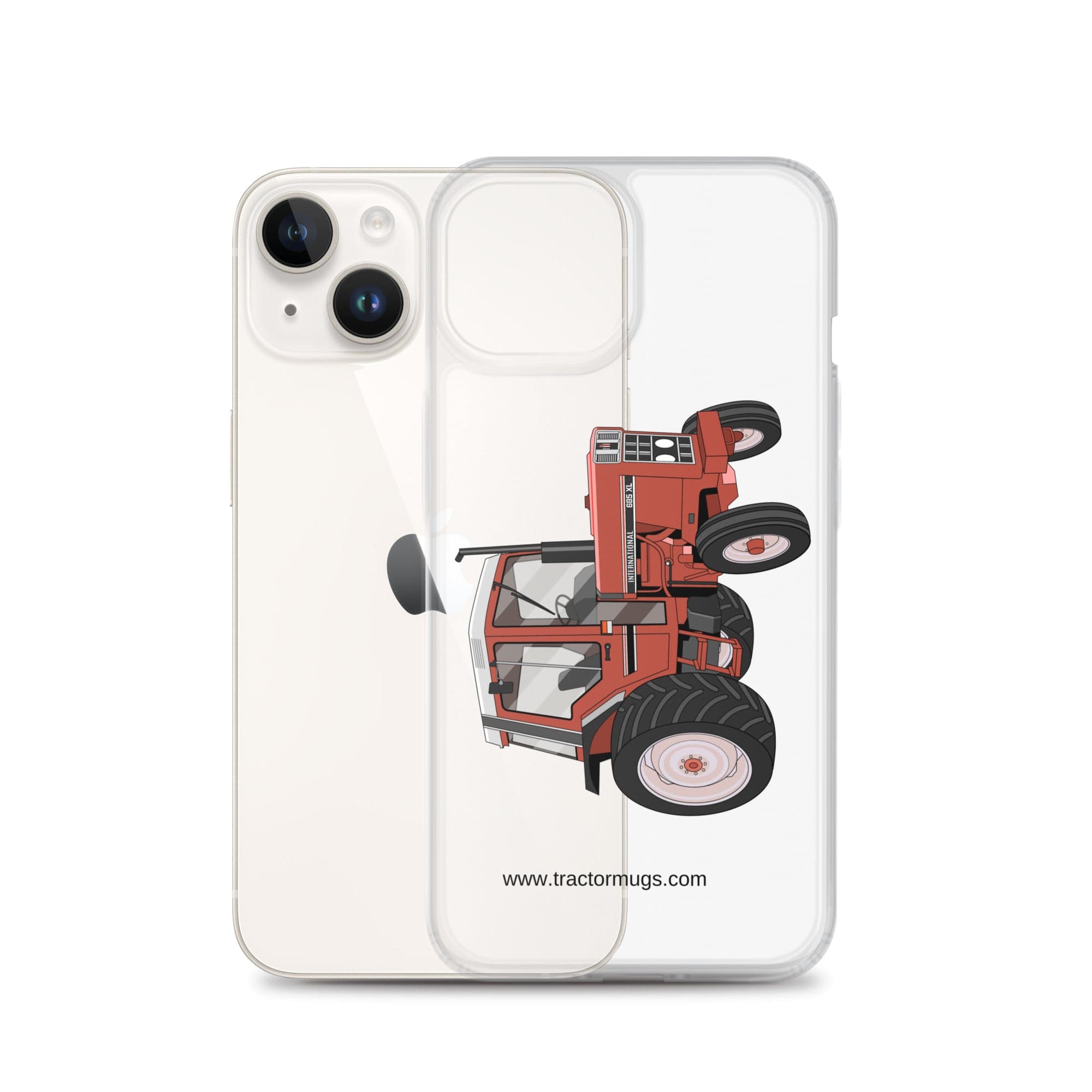 The Tractor Mugs Store Case 685 XL |  Clear Case for iPhone® Quality Farmers Merch