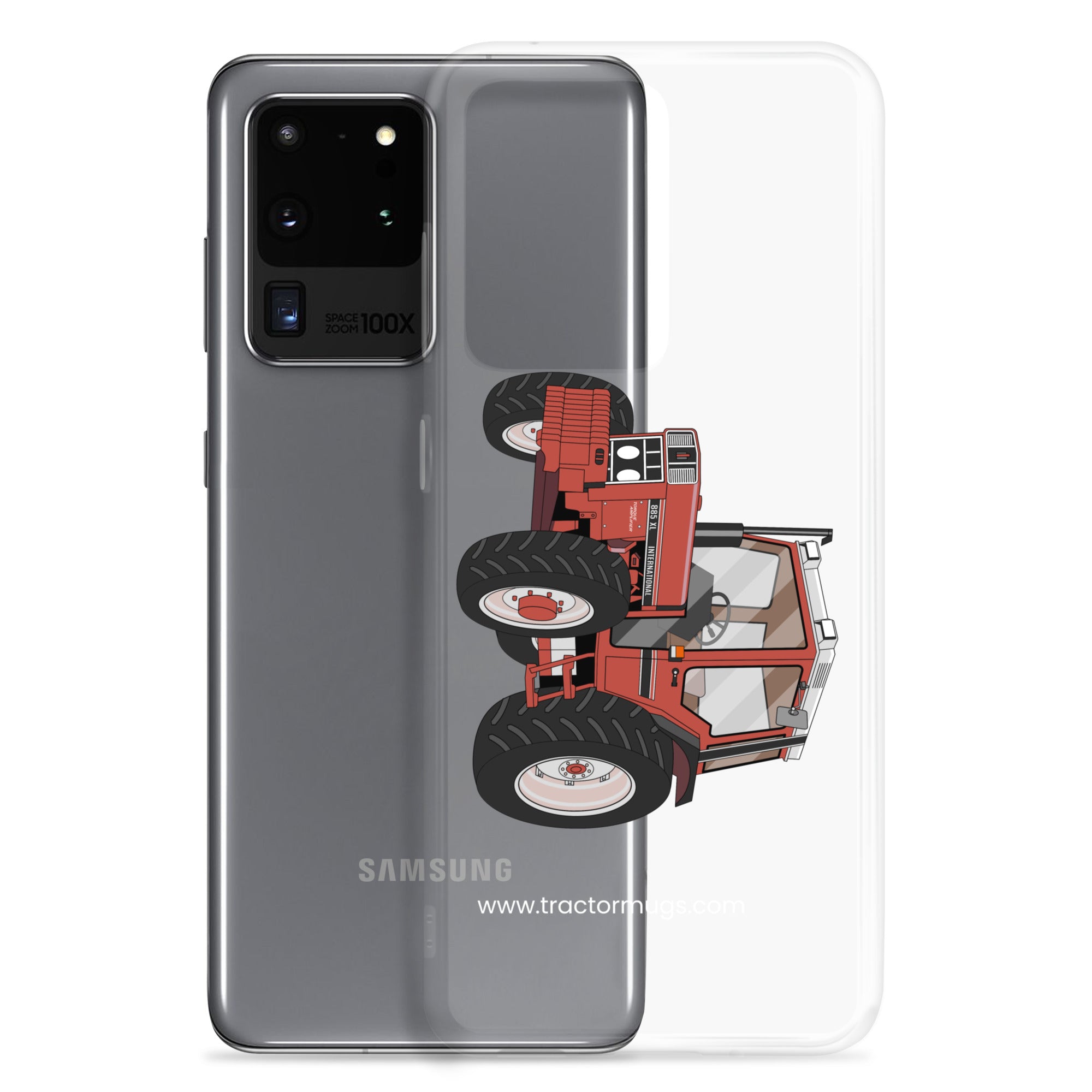 The Tractor Mugs Store Case 885 XL | Clear Case for Samsung® Quality Farmers Merch