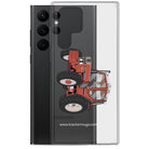 The Tractor Mugs Store Case 885 XL | Clear Case for Samsung® Quality Farmers Merch