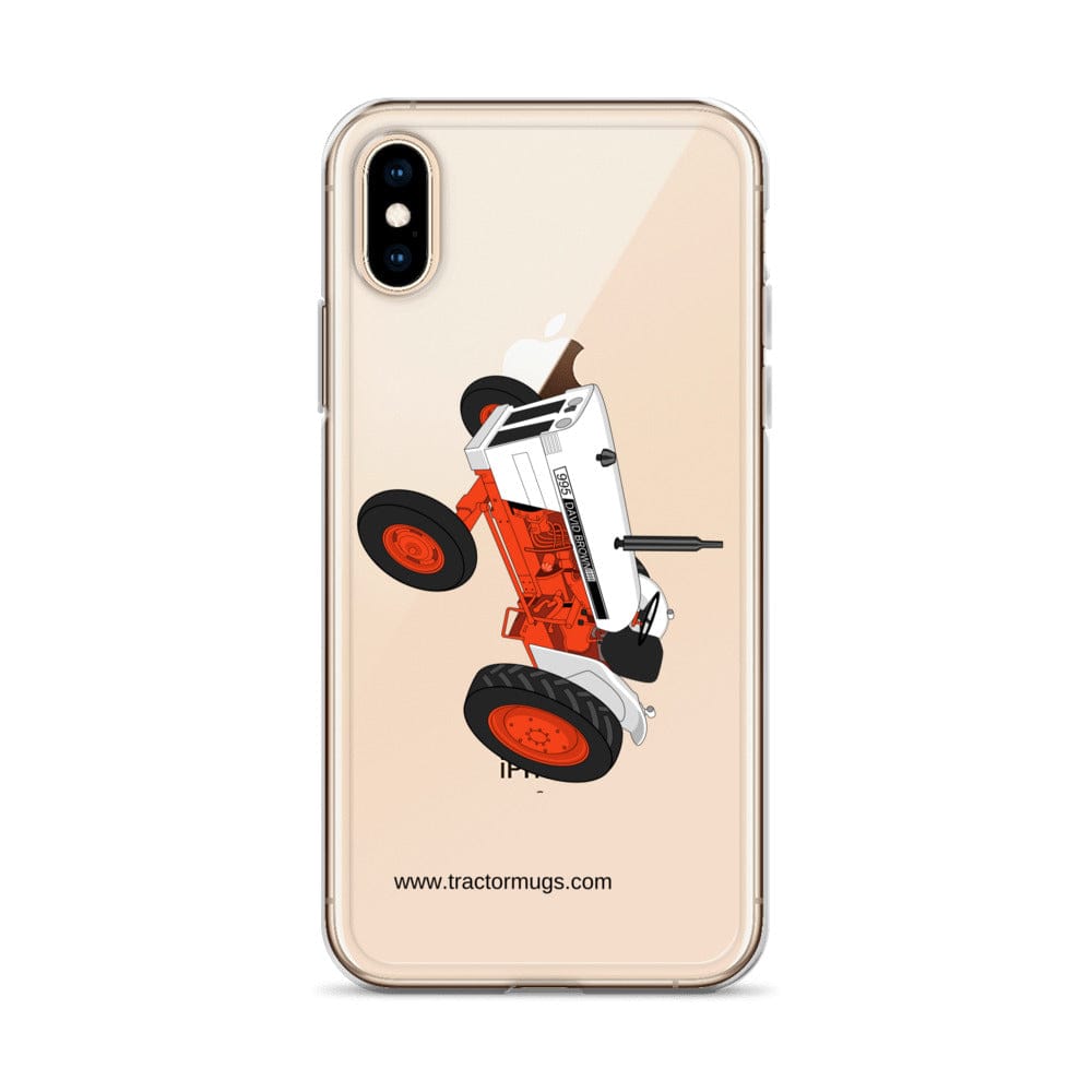 The Tractor Mugs Store Case David Brown 995 (1973) | Clear Case for iPhone® Quality Farmers Merch