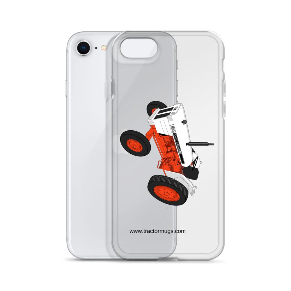 The Tractor Mugs Store Case David Brown 995 (1973) | Clear Case for iPhone® Quality Farmers Merch