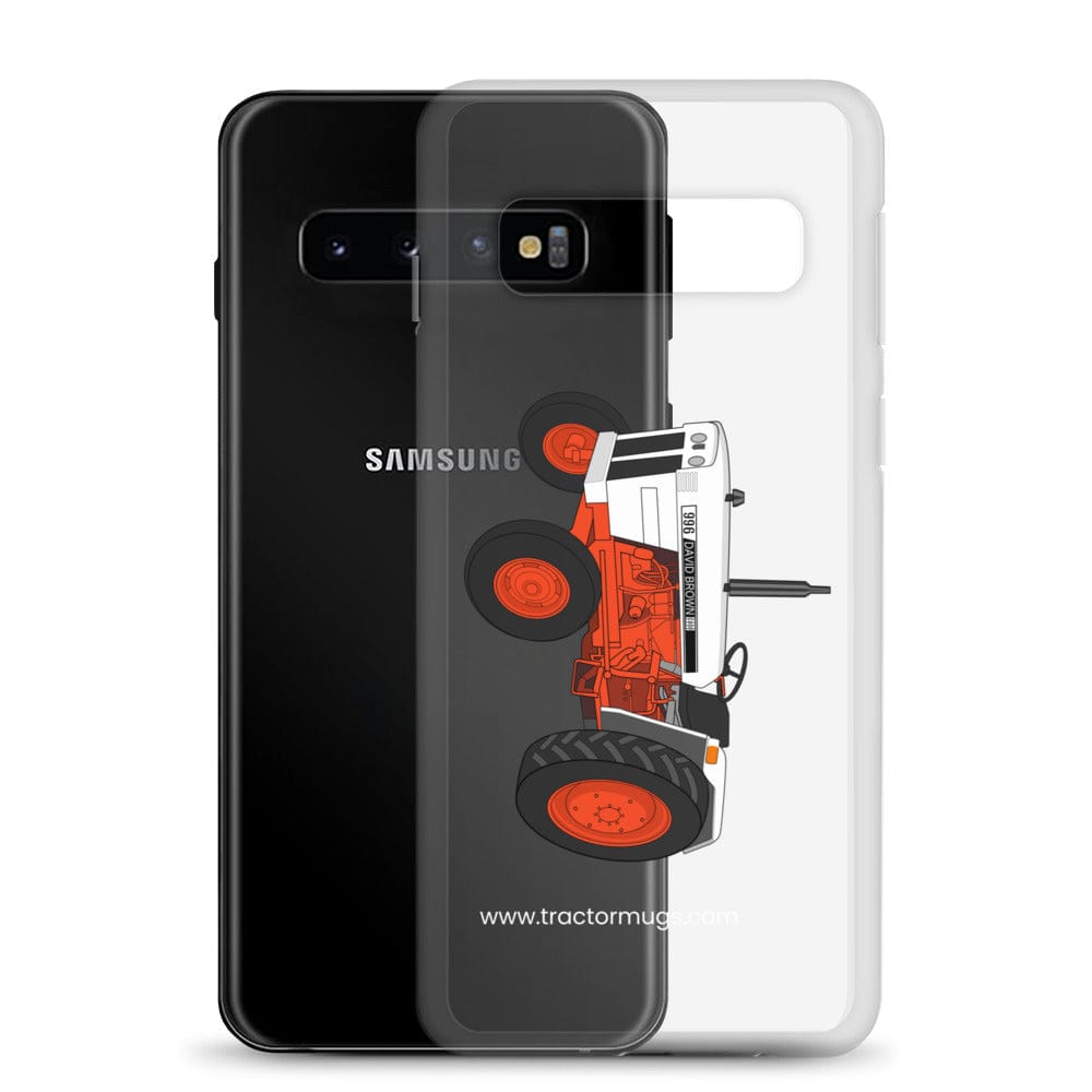 The Tractor Mugs Store Case David Brown 996 (1974) | Clear Case for Samsung® Quality Farmers Merch