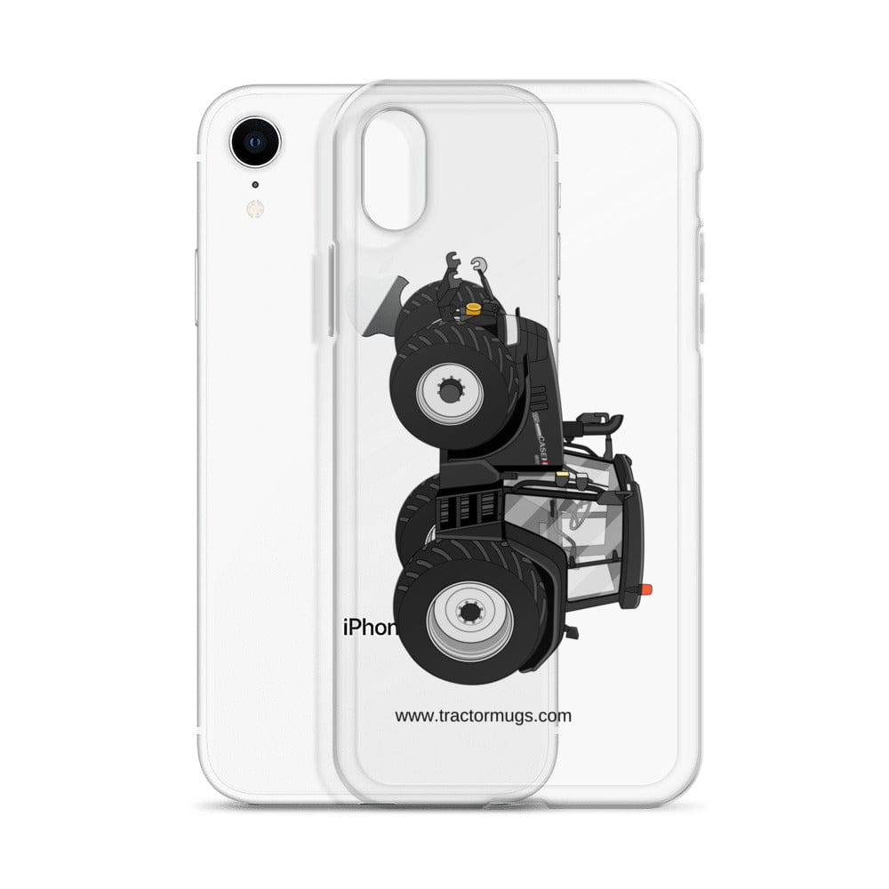 The Tractor Mugs Store Case IH 195 CVX Black | Clear Case for iPhone® Quality Farmers Merch