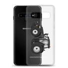 The Tractor Mugs Store Case IH 195 CVX Black | Clear Case for Samsung® Quality Farmers Merch