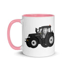 The Tractor Mugs Store Case IH 195 CVX Black | Mug with Color Inside Quality Farmers Merch