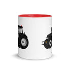 The Tractor Mugs Store Case IH 195 CVX Black | Mug with Color Inside Quality Farmers Merch