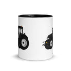 The Tractor Mugs Store Case IH 195 CVX Black | Mug with Color Inside Quality Farmers Merch