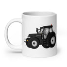 The Tractor Mugs Store Case IH 195 CVX Black | White glossy mug Quality Farmers Merch