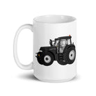 The Tractor Mugs Store Case IH 195 CVX Black | White glossy mug Quality Farmers Merch