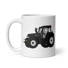 The Tractor Mugs Store Case IH 195 CVX Black | White glossy mug Quality Farmers Merch