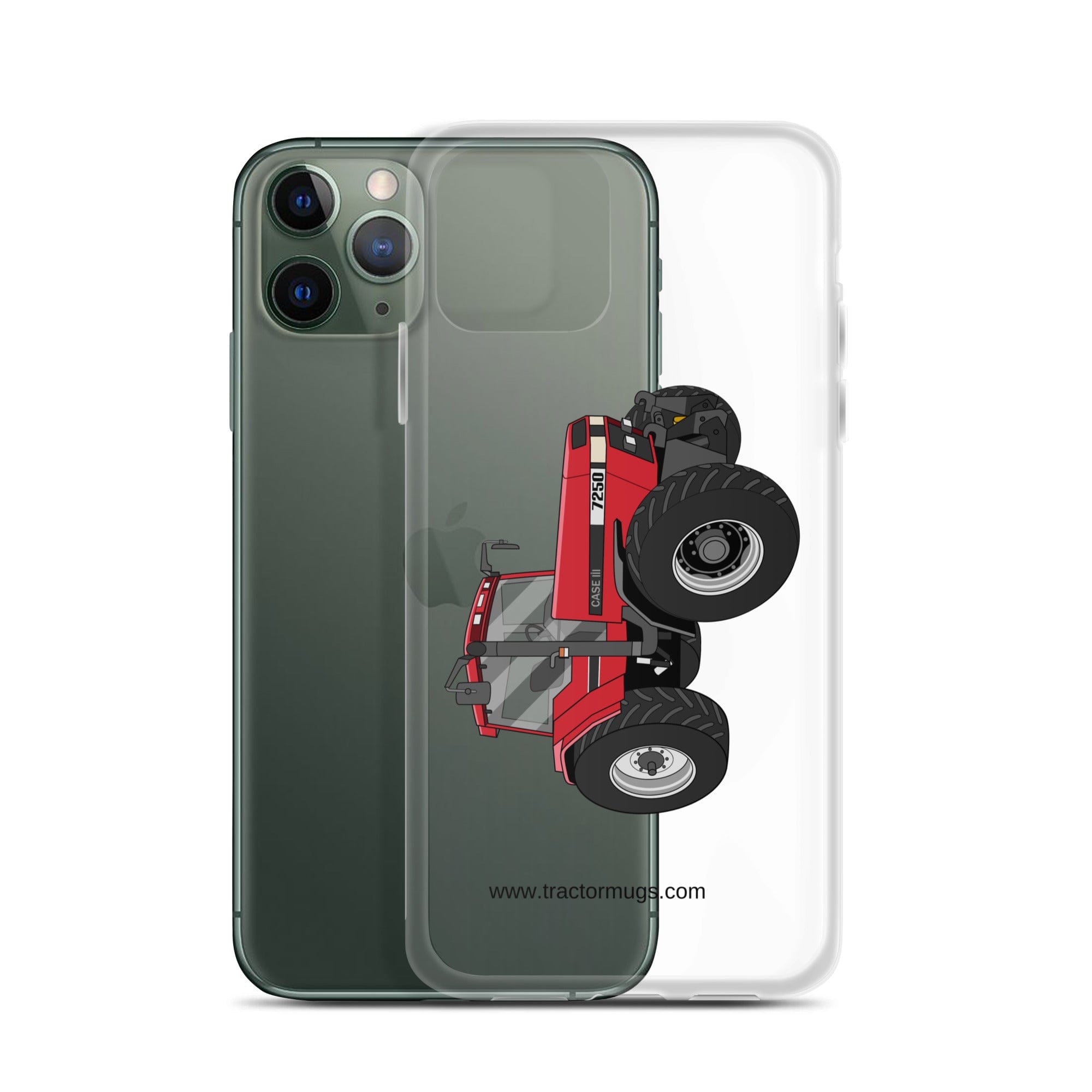 The Tractor Mugs Store Case IH 7250   |  Clear Case for iPhone® Quality Farmers Merch