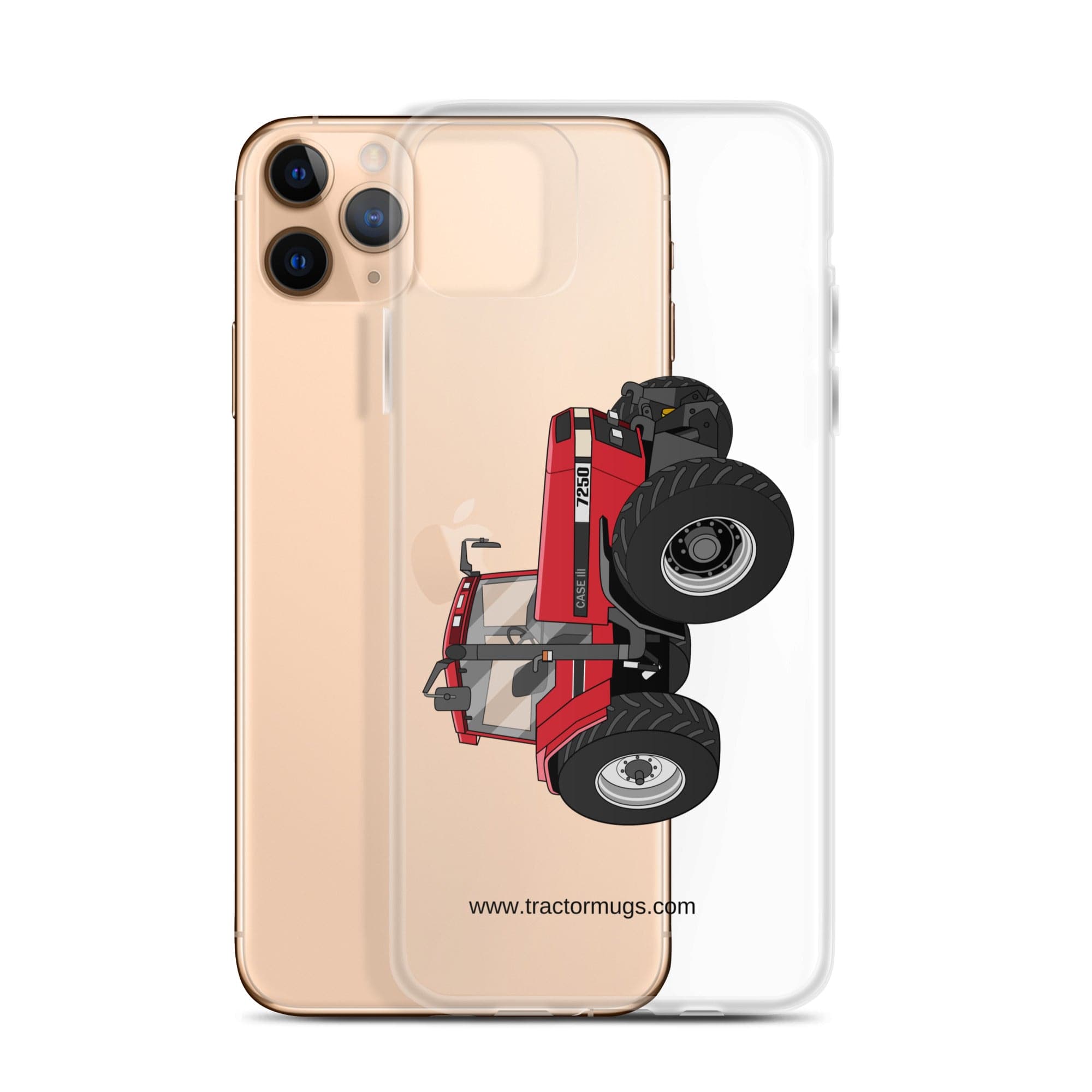 The Tractor Mugs Store Case IH 7250   |  Clear Case for iPhone® Quality Farmers Merch