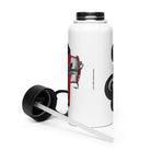 The Tractor Mugs Store Case IH 7250   | Stainless Steel Water Bottle Quality Farmers Merch
