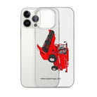 The Tractor Mugs Store Case IH Axial Flow 2188 Harvester | Clear Case for iPhone® Quality Farmers Merch