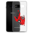 The Tractor Mugs Store Case IH Axial Flow 2188 Harvester | Clear Case for Samsung® Quality Farmers Merch