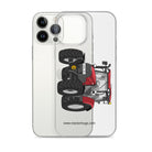 The Tractor Mugs Store Case IH Maxxum 145 | Clear Case for iPhone® Quality Farmers Merch
