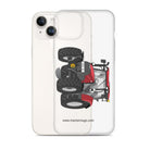 The Tractor Mugs Store Case IH Maxxum 145 | Clear Case for iPhone® Quality Farmers Merch