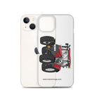 The Tractor Mugs Store Case IH Maxxum 145 | Clear Case for iPhone® Quality Farmers Merch