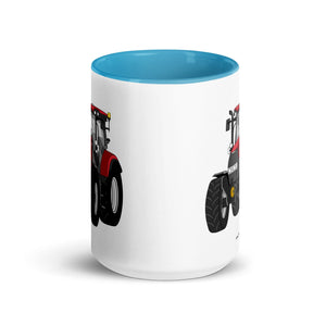 The Tractor Mugs Store Case IH Maxxum 145 | Mug with Color Inside Quality Farmers Merch