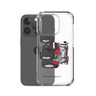 The Tractor Mugs Store Case IH Maxxum 150 Activedrive 8 | Clear Case for iPhone® Quality Farmers Merch