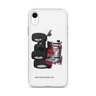 The Tractor Mugs Store Case IH Maxxum 150 Activedrive 8 | Clear Case for iPhone® Quality Farmers Merch