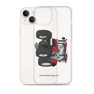 The Tractor Mugs Store Case IH Maxxum 150 Activedrive 8 | Clear Case for iPhone® Quality Farmers Merch