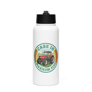 The Tractor Mugs Store Case IH Maxxum 5150 | Stainless Steel Water Bottle Quality Farmers Merch