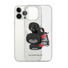 The Tractor Mugs Store Case IH Optum 300 CVX | Clear Case for iPhone® Quality Farmers Merch