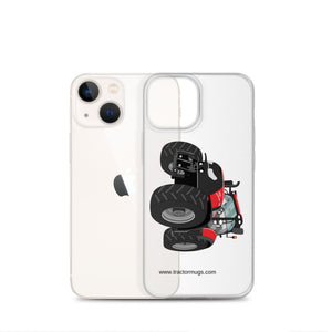 The Tractor Mugs Store Case IH Optum 300 CVX | Clear Case for iPhone® Quality Farmers Merch