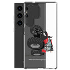 The Tractor Mugs Store Case IH Optum 300 CVX | Clear Case for Samsung® Quality Farmers Merch