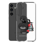 The Tractor Mugs Store Case IH Optum 300 CVX | Clear Case for Samsung® Quality Farmers Merch