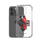 The Tractor Mugs Store Case IH Quadtrac 715 | Clear Case for iPhone® Quality Farmers Merch