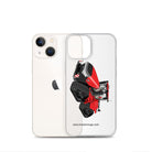The Tractor Mugs Store Case IH Quadtrac 715 | Clear Case for iPhone® Quality Farmers Merch