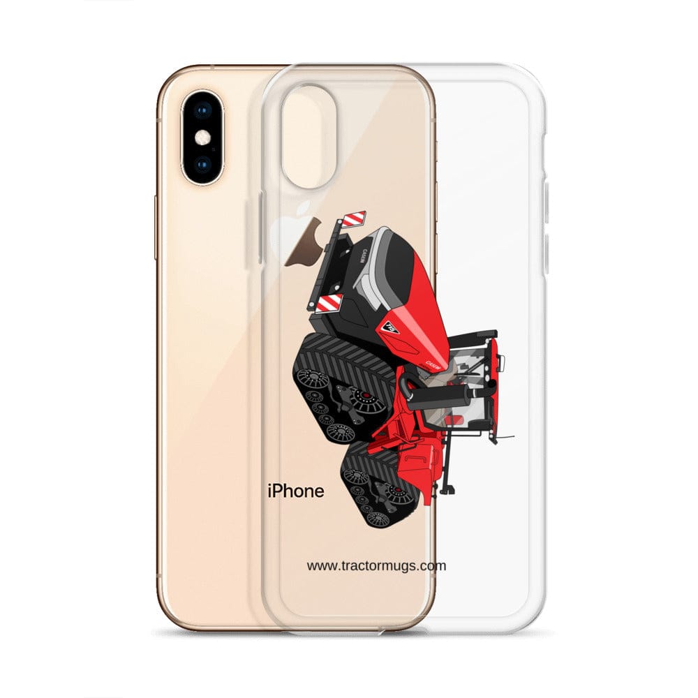 The Tractor Mugs Store Case IH Quadtrac 715 | Clear Case for iPhone® Quality Farmers Merch