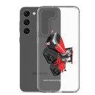 The Tractor Mugs Store Case IH Quadtrac 715 | Clear Case for Samsung® Quality Farmers Merch