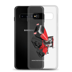 The Tractor Mugs Store Case IH Quadtrac 715 | Clear Case for Samsung® Quality Farmers Merch