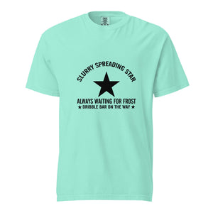 The Tractor Mugs Store Chalky Mint / S Slurry Spreading Star | Unisex Premium T-Shirt Quality Farmers Merch