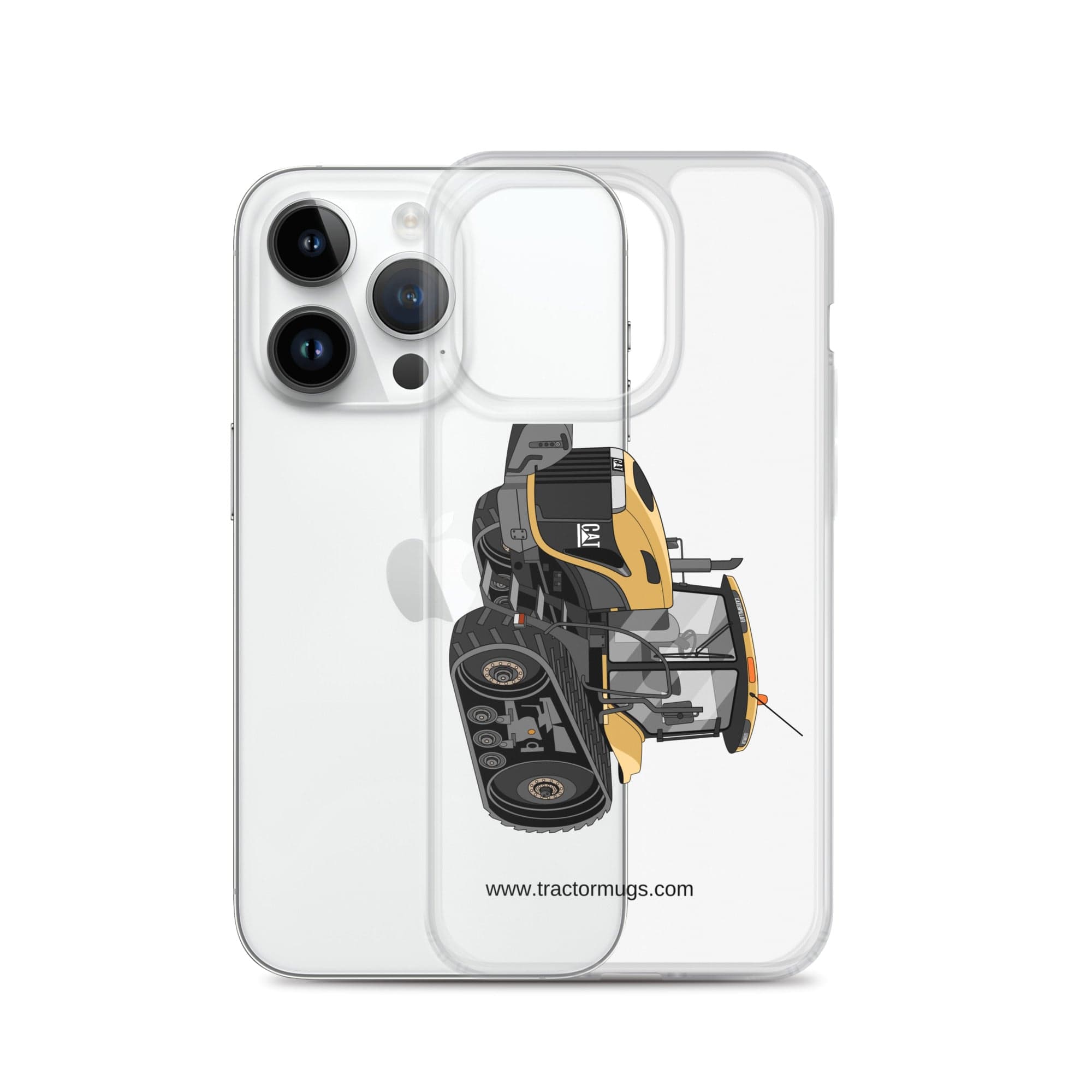 The Tractor Mugs Store Challenger NT765A Crawler | Clear Case for iPhone® Quality Farmers Merch