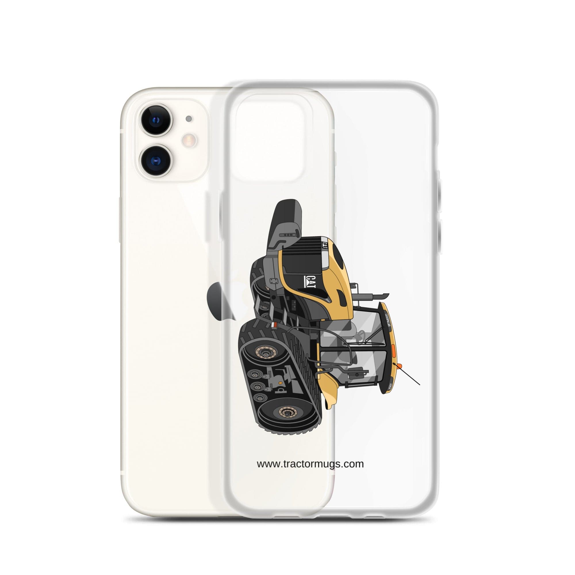 The Tractor Mugs Store Challenger NT765A Crawler | Clear Case for iPhone® Quality Farmers Merch