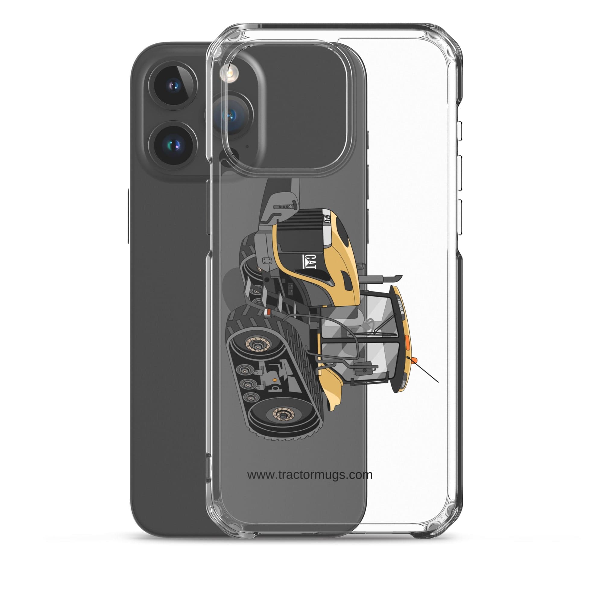The Tractor Mugs Store Challenger NT765A Crawler | Clear Case for iPhone® Quality Farmers Merch