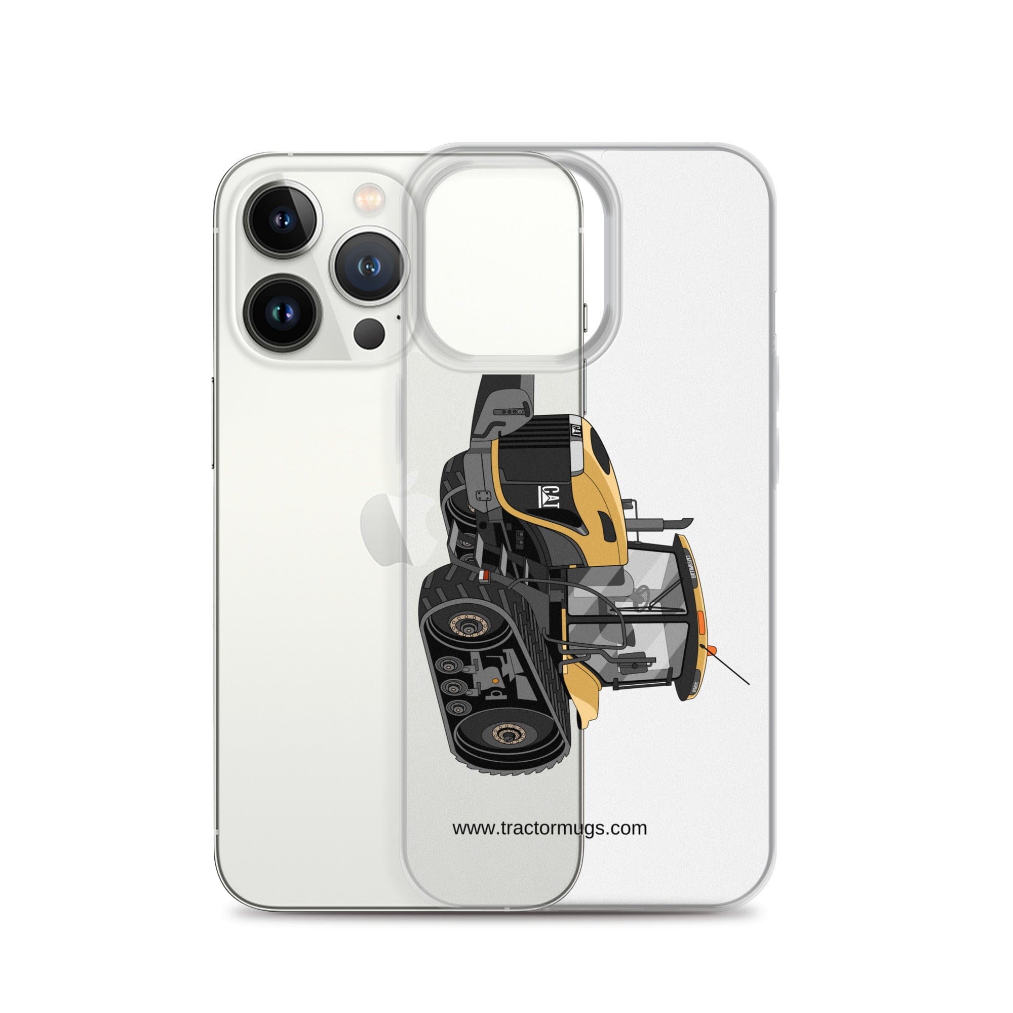 The Tractor Mugs Store Challenger NT765A Crawler | Clear Case for iPhone® Quality Farmers Merch