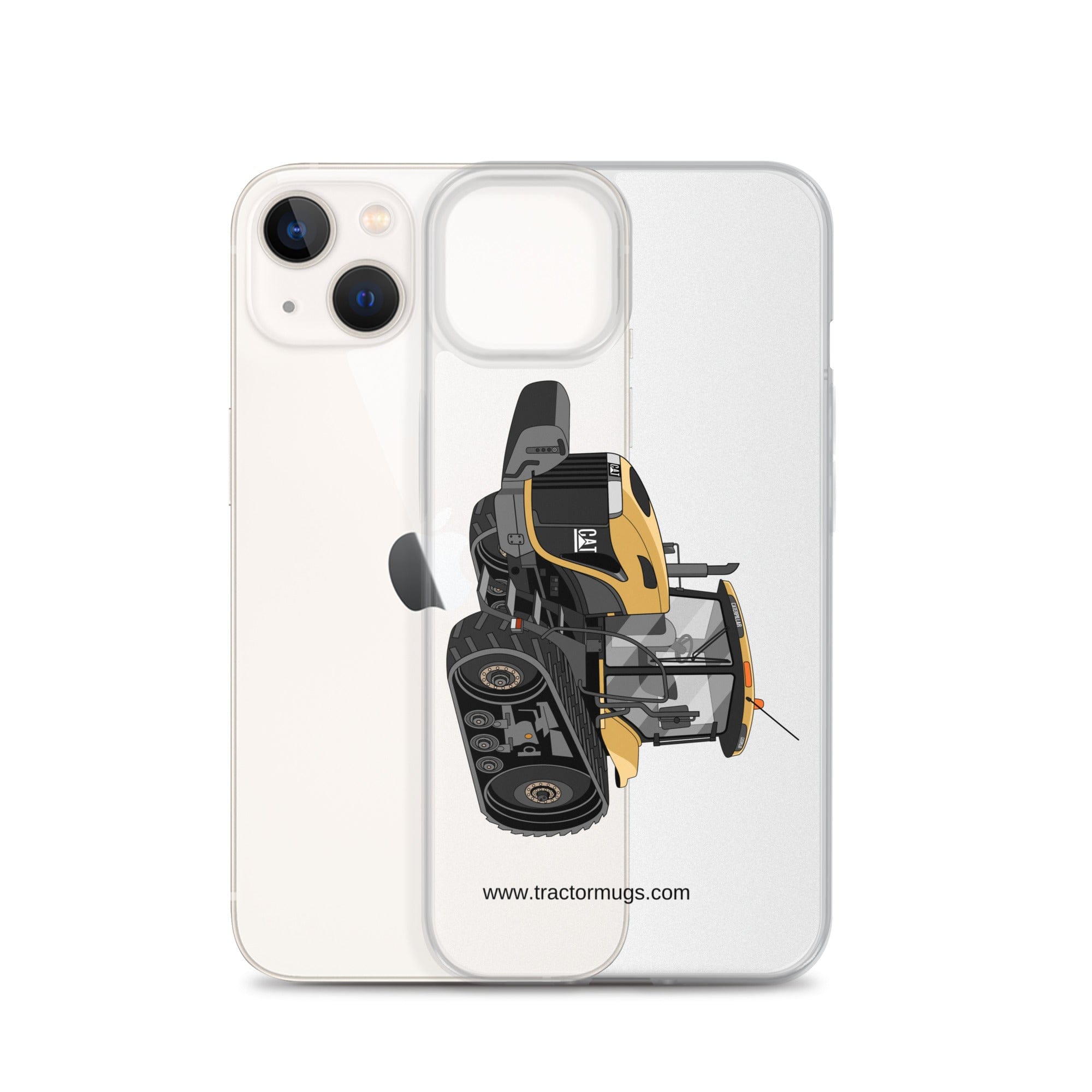 The Tractor Mugs Store Challenger NT765A Crawler | Clear Case for iPhone® Quality Farmers Merch