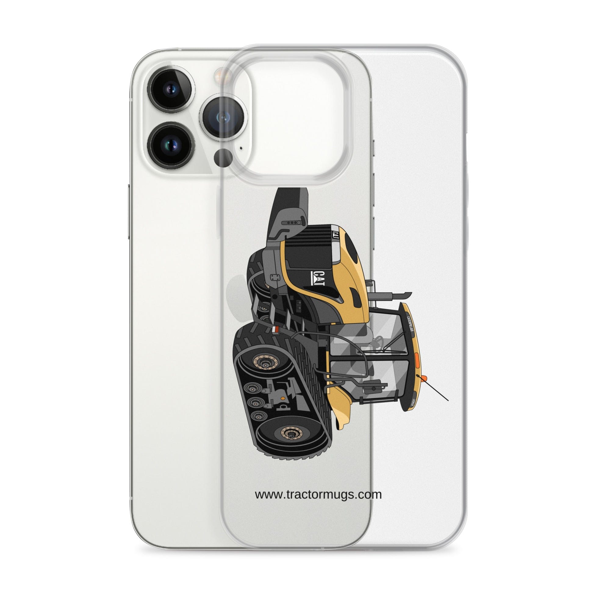 The Tractor Mugs Store Challenger NT765A Crawler | Clear Case for iPhone® Quality Farmers Merch