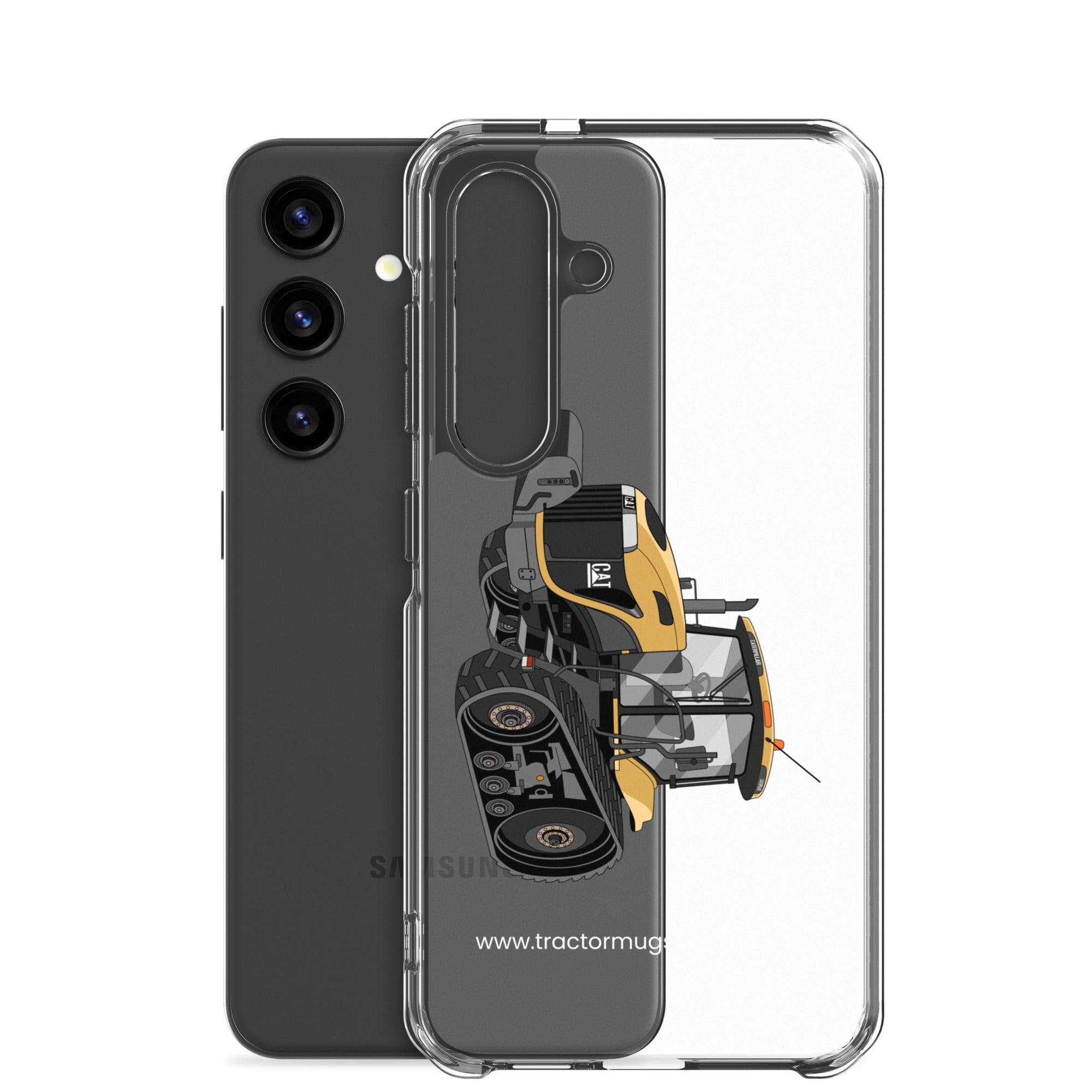 The Tractor Mugs Store Challenger NT765A Crawler | Clear Case for Samsung® Quality Farmers Merch