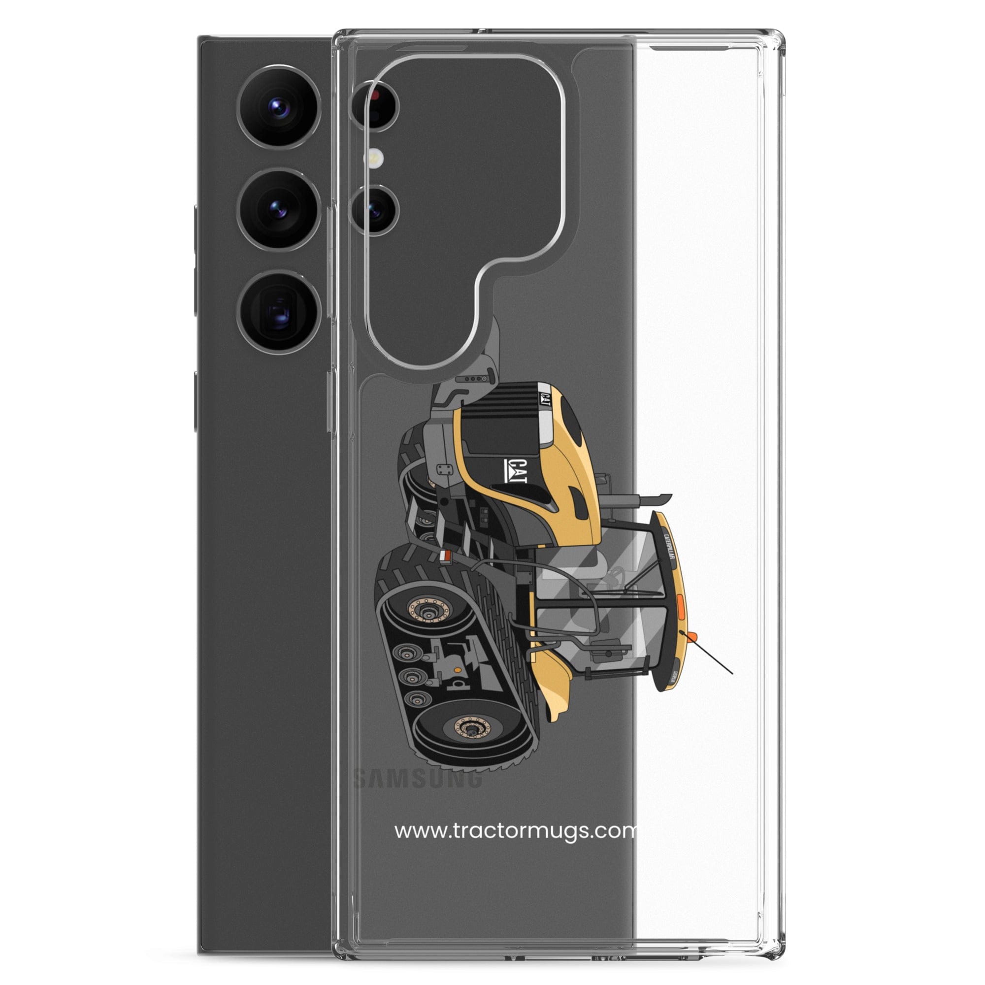 The Tractor Mugs Store Challenger NT765A Crawler | Clear Case for Samsung® Quality Farmers Merch