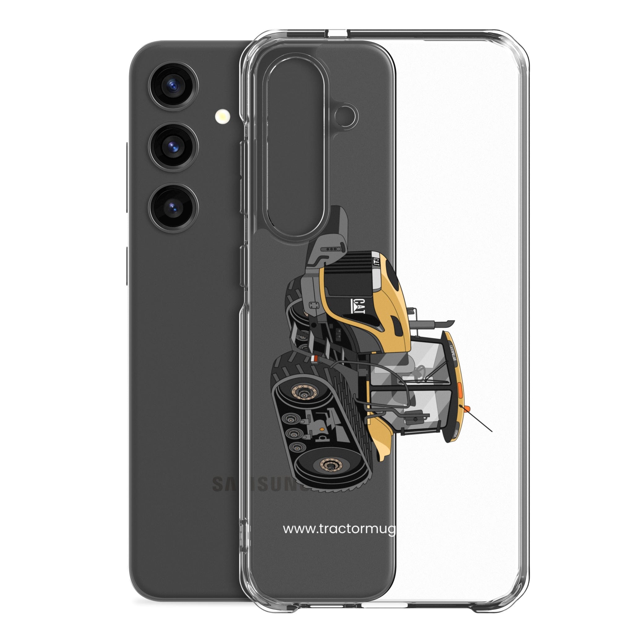 The Tractor Mugs Store Challenger NT765A Crawler | Clear Case for Samsung® Quality Farmers Merch